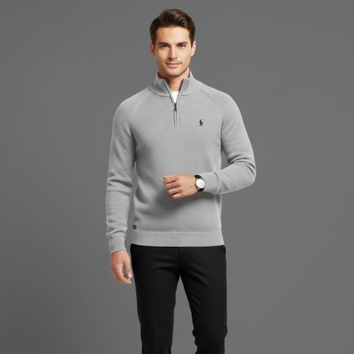 PACK HALF ZIP SWEATERS [PAY 2 GET 4] + WATCH